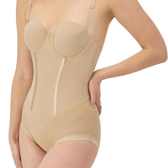 Maidenform Women's Shapewear Tummy Control Bodysuit - Picture 4 of 4